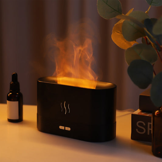 AromaNature Essential Oil Flame Diffuser and Humidifier